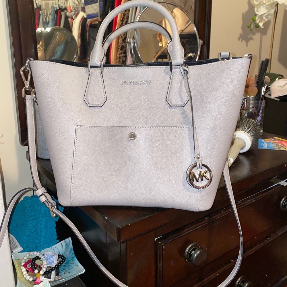 Gray very large Michael Kors bag